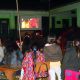 Durante a noite, sessão de cinema. Foto: ©Andreza Andrade/Projeto GATI